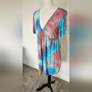 💝Nwt saints 21 tie dye dress
